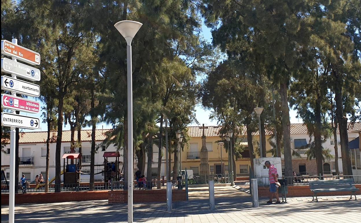 Parque Cruz del Río de Villanueva de la Serena. 