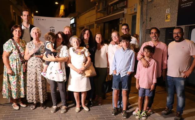 Familiares y allegados de Lucas Alonso. 