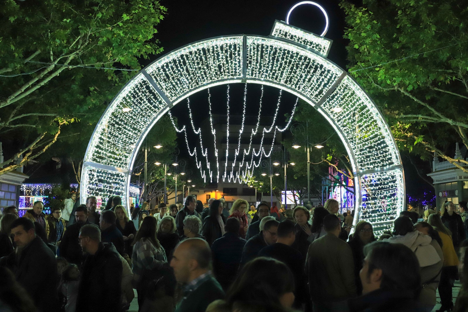 Villanueva de la Serena enciende su Navidad.