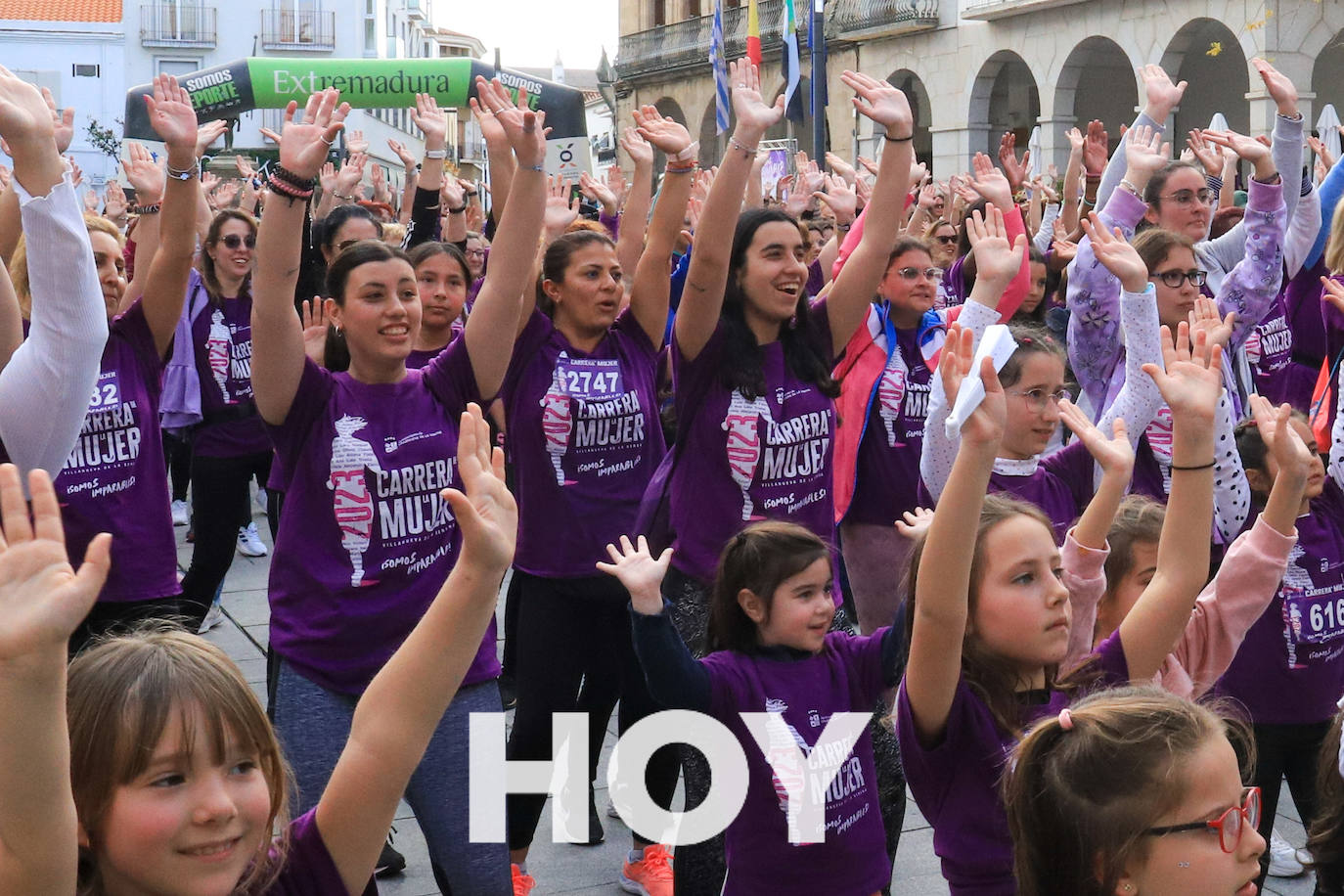 Villanueva celebra su 17ª Carrera de la Mujer