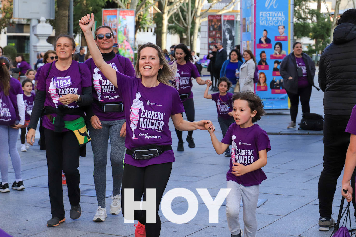 Villanueva celebra su 17ª Carrera de la Mujer