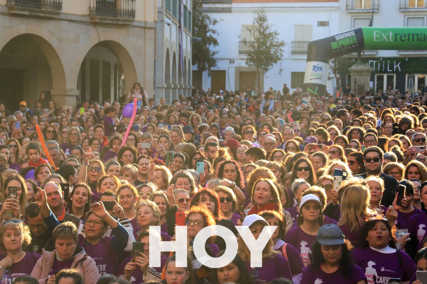 Villanueva celebra su 17ª Carrera de la Mujer