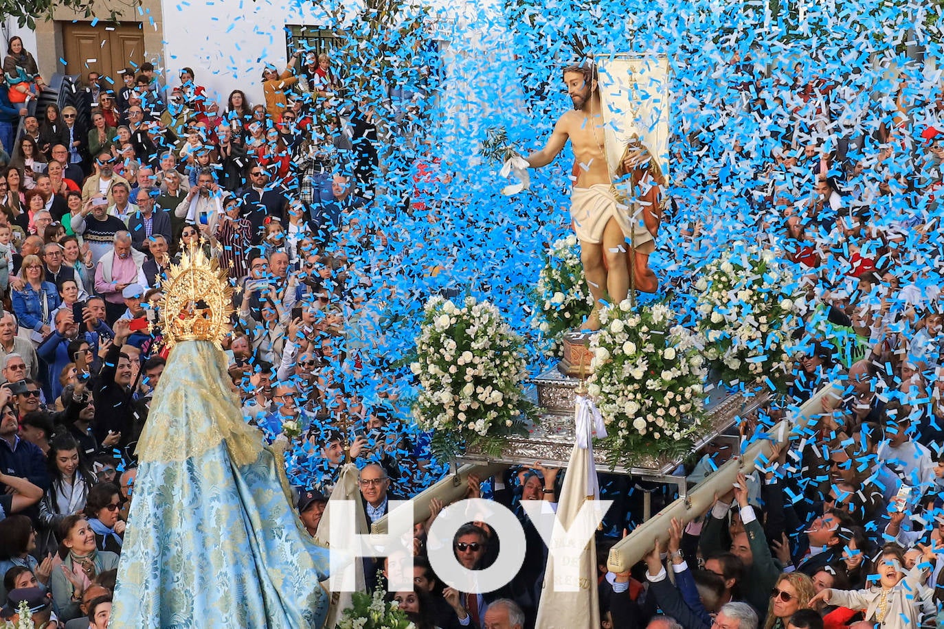 Multitudinaria alegría en la Carrerita