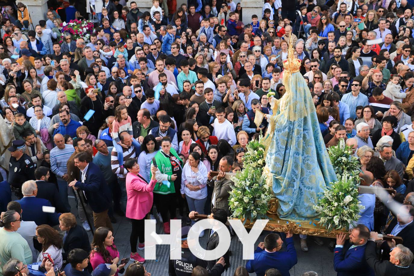 Multitudinaria alegría en la Carrerita