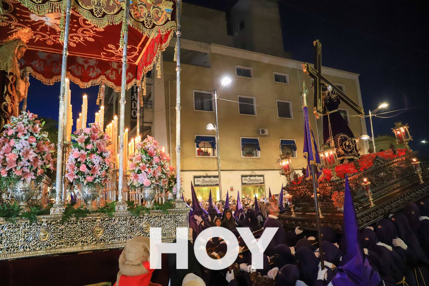 Villanueva arropa las procesiones de Semana Santa