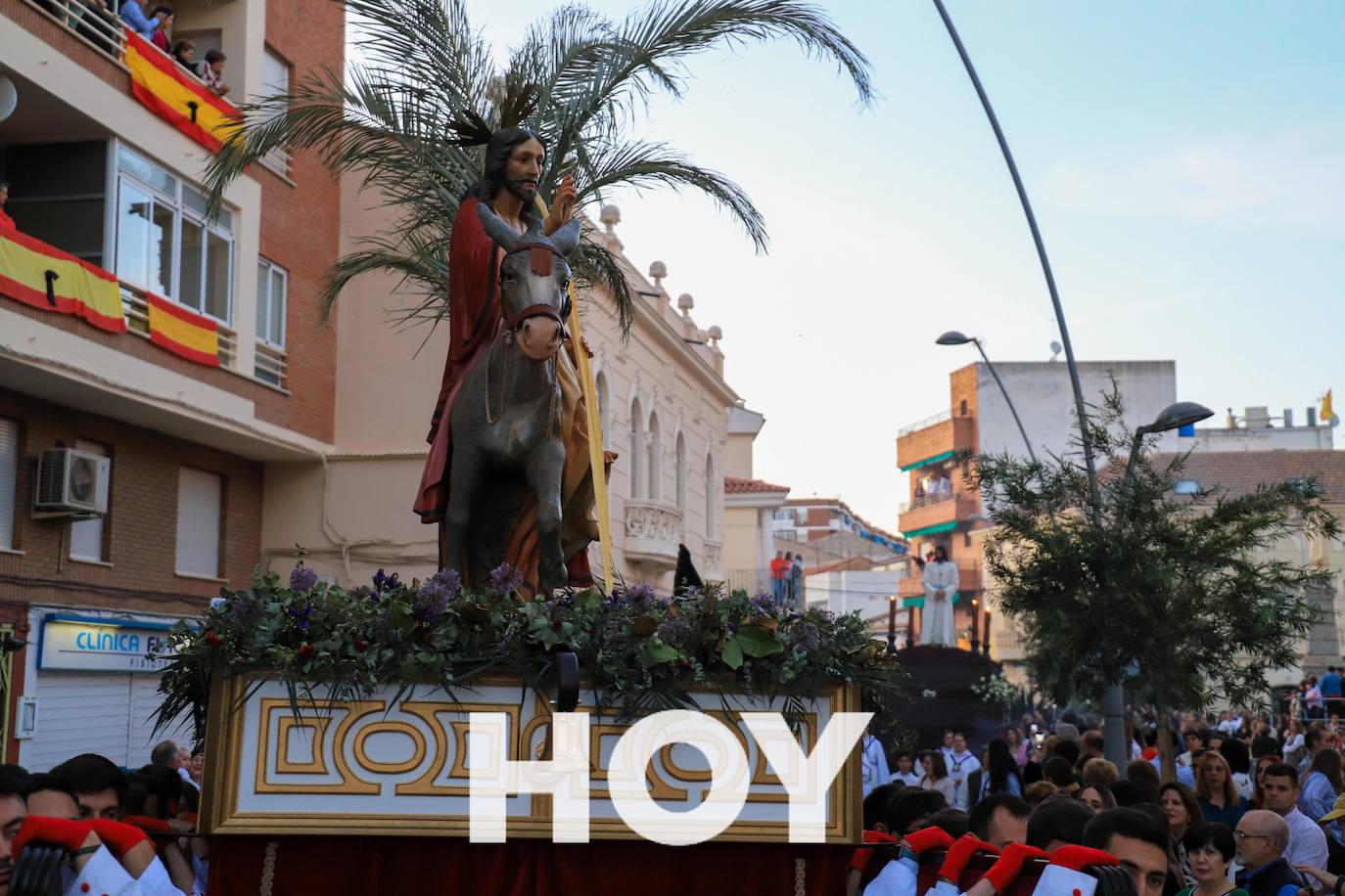 Villanueva arropa las procesiones de Semana Santa