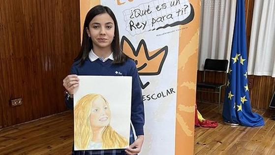 Alexandra Segador representará a Extremadura ante Felipe VI