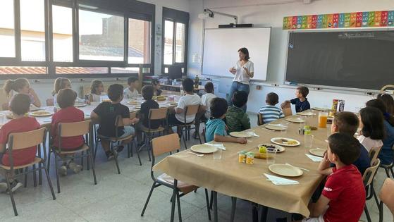 Casi 300 escolares participan en los desayunos saludables