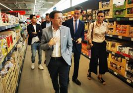 Gallardo junto a Gerardo García y Ana Belén Fernández.