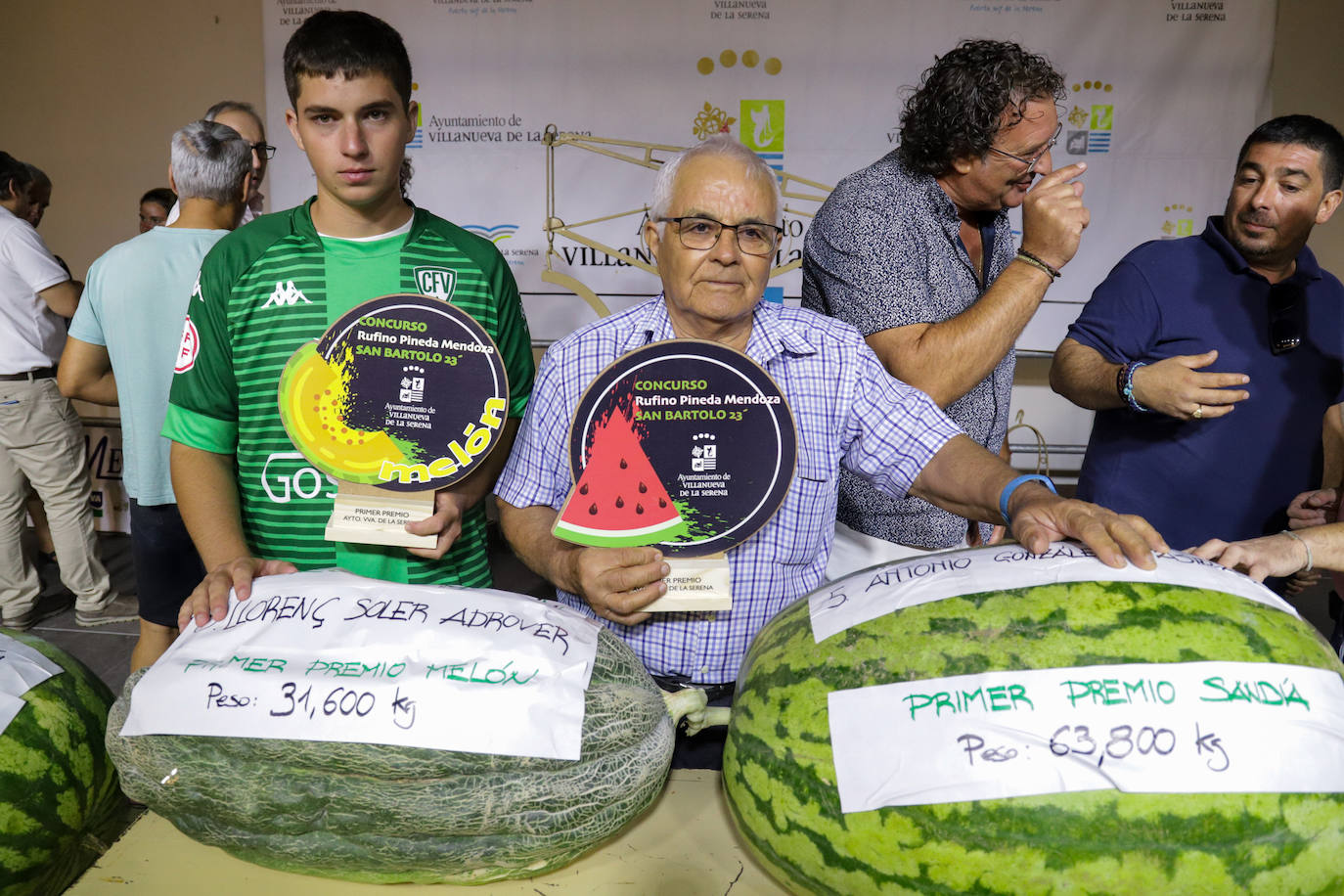 Un melón para la historia en San Bartolo