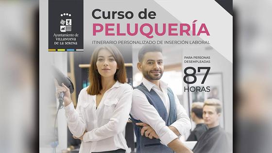 El programa Crisol ofrece un curso de formación en peluquería