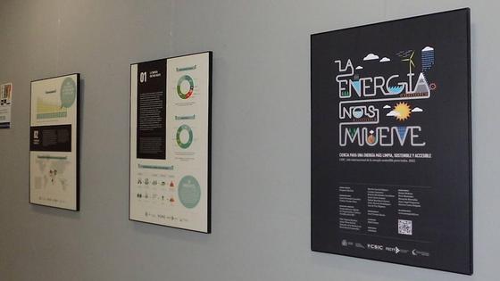 El centro educativo Jesús García Trujillo acoge la exposición 'La energía que nos mueve'