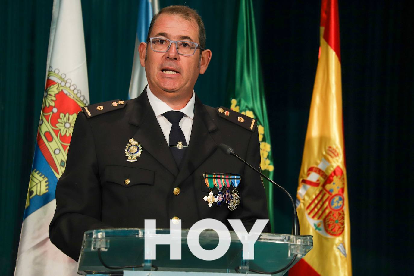 La celebración de los Ángeles Custodios de la Comisaría Don Benito-Villanueva