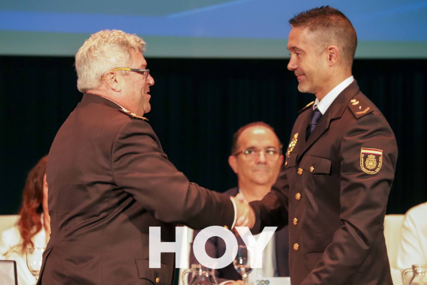 La celebración de los Ángeles Custodios de la Comisaría Don Benito-Villanueva