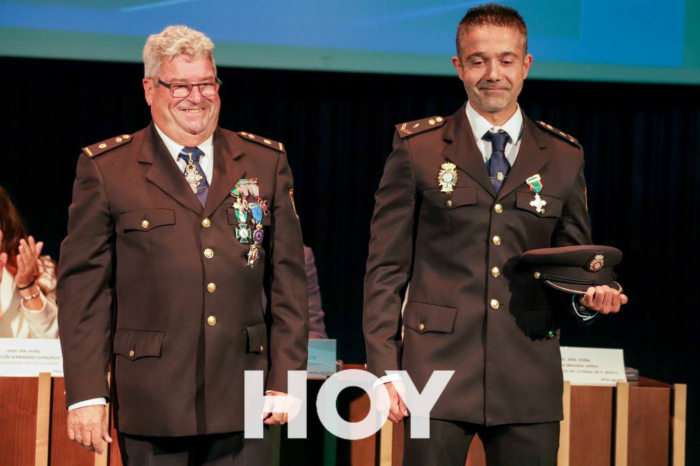 La celebración de los Ángeles Custodios de la Comisaría Don Benito-Villanueva