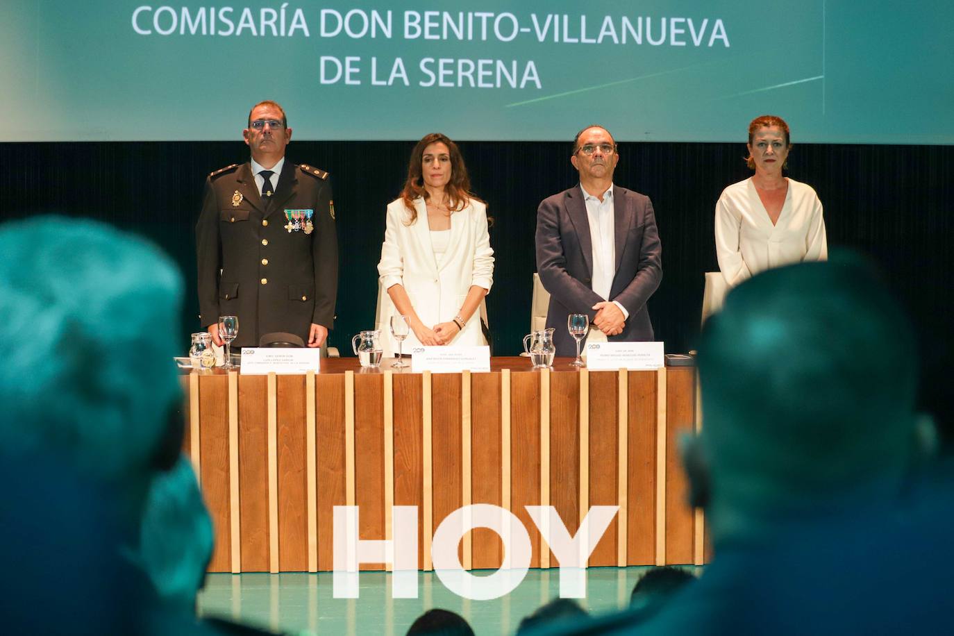 La celebración de los Ángeles Custodios de la Comisaría Don Benito-Villanueva