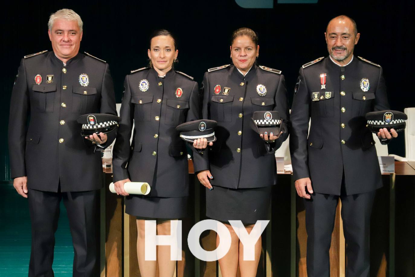 La celebración de los Ángeles Custodios de la Comisaría Don Benito-Villanueva