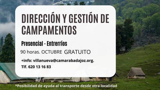 La Cámara de Comercio activa una línea formativa de dirección de campamentos