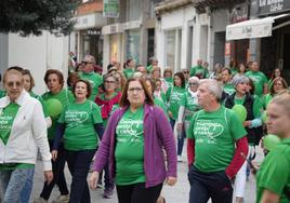 Más de 600 personas participaron en la caminata contra el cáncer