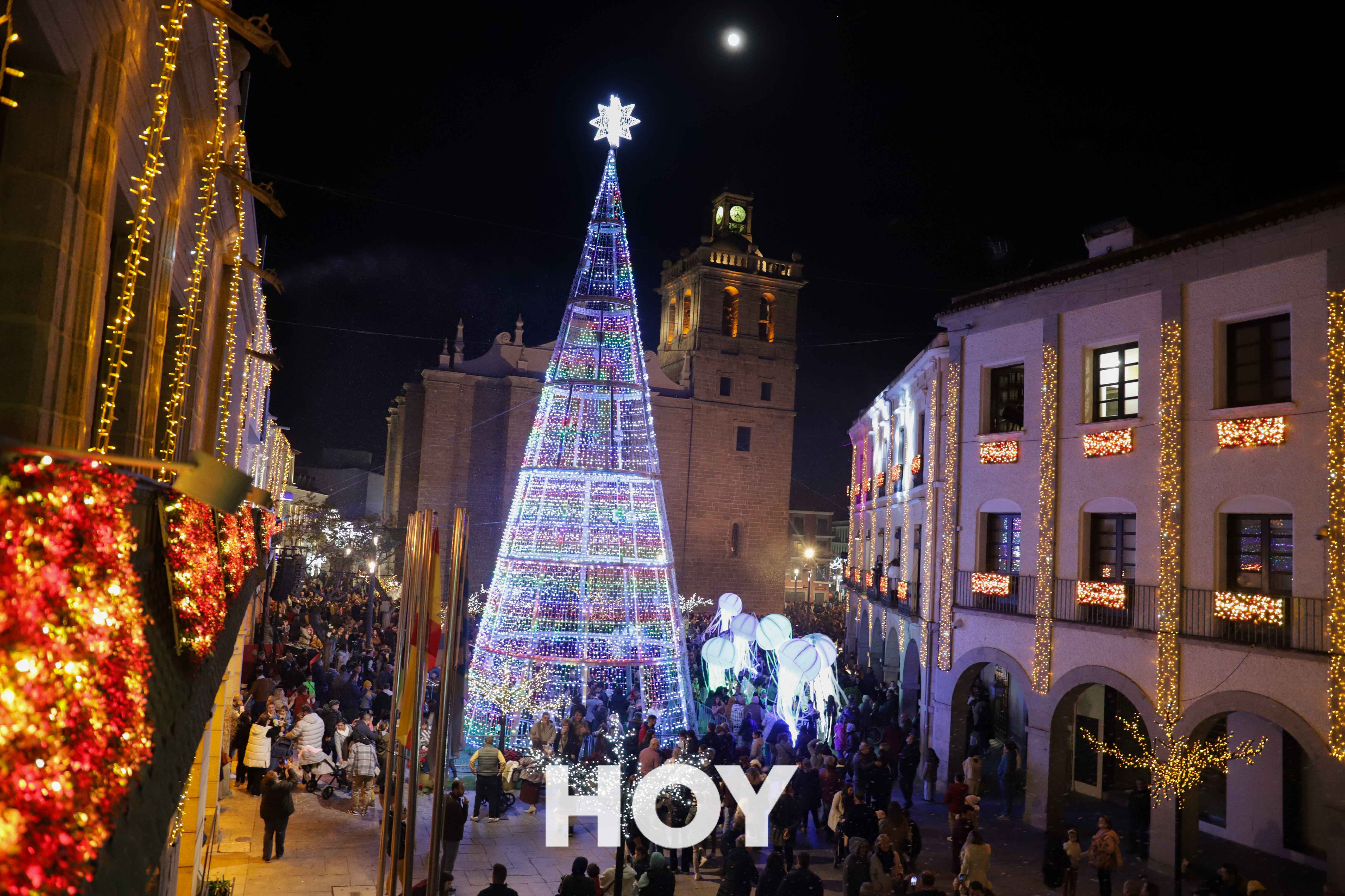 Ya brilla la Navidad en Villanueva