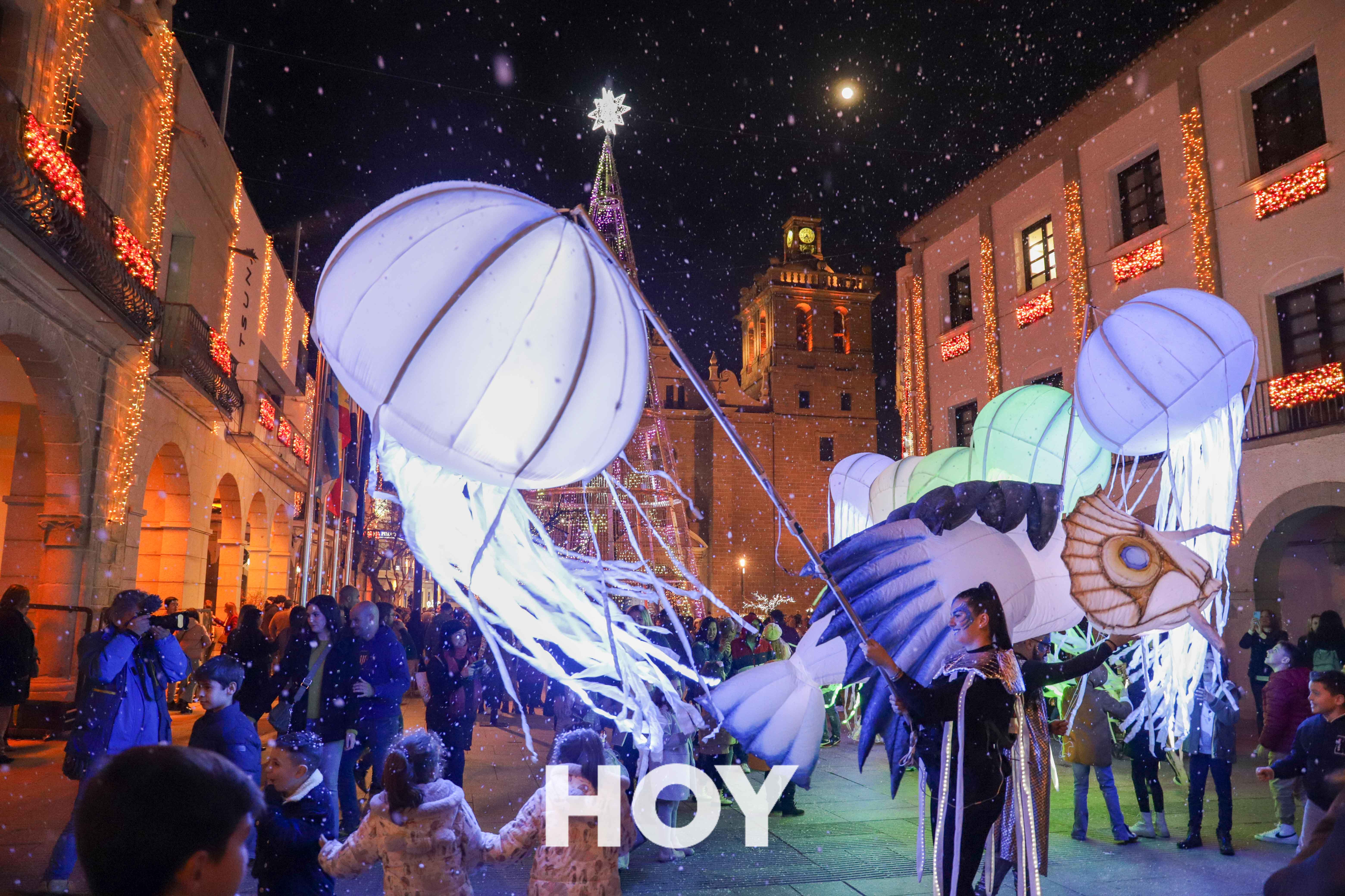 Ya brilla la Navidad en Villanueva