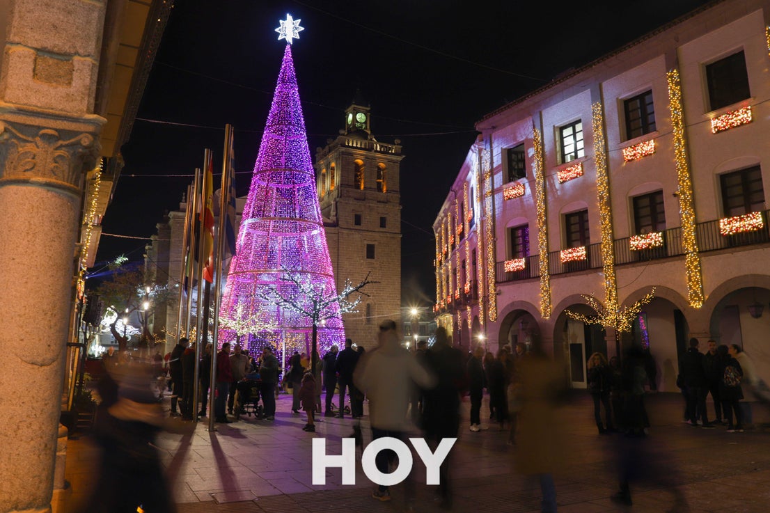 Ya brilla la Navidad en Villanueva