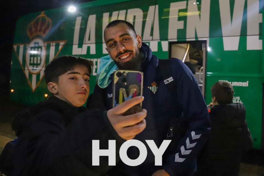 Así fueron las horas previas al partido entre Villanovense y Betis