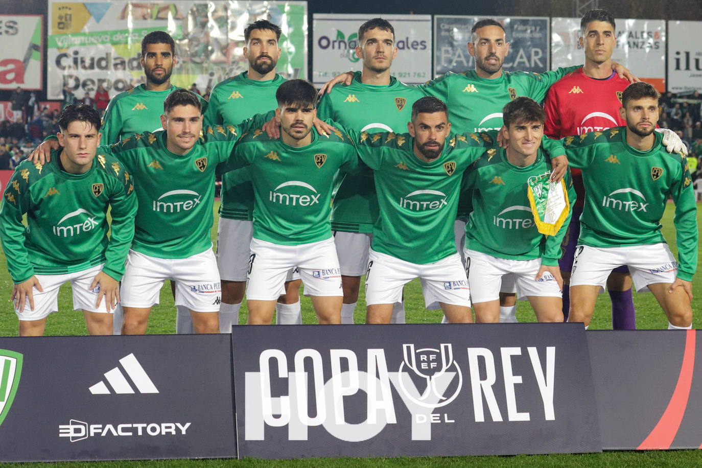 El Villanovense-Betis, en imágenes