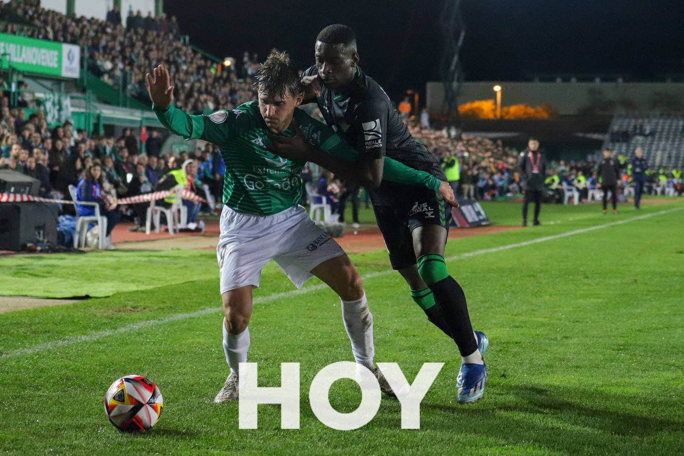 El Villanovense-Betis, en imágenes