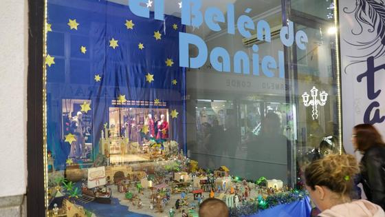 'El belén de Daniel' repite en la calle Ramón y Cajal