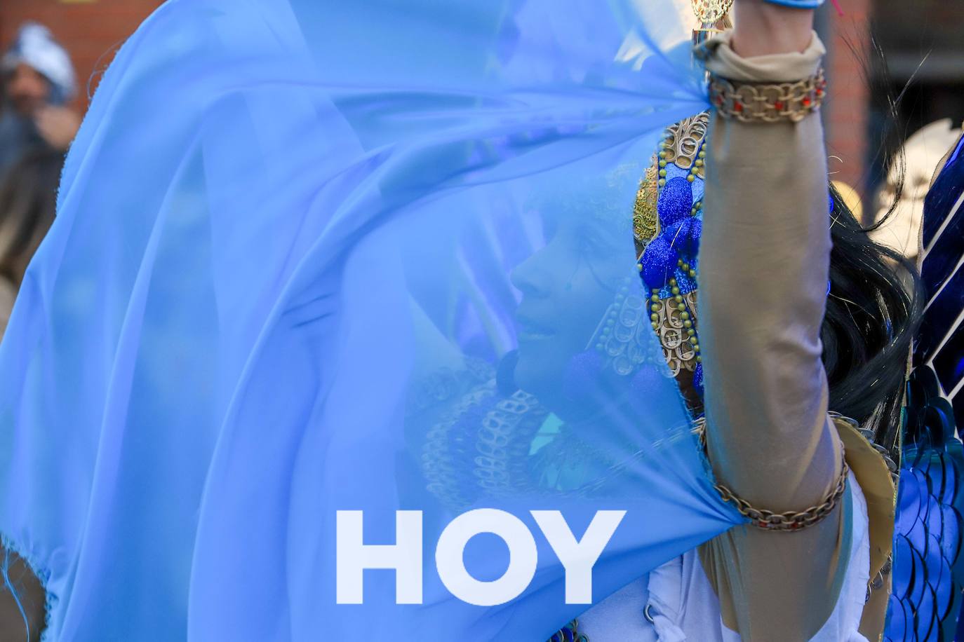 El desfile se celebró este sábado con final en la plaza de España. 