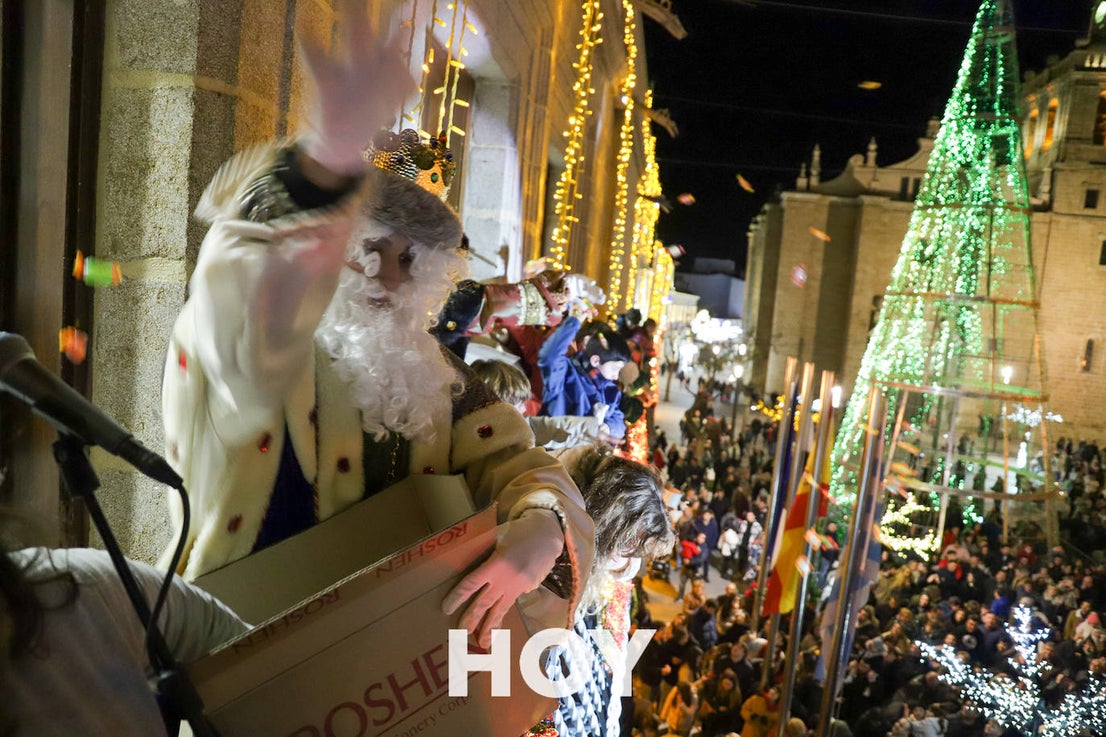 Así fue la llegada de los Reyes Magos a Villanueva