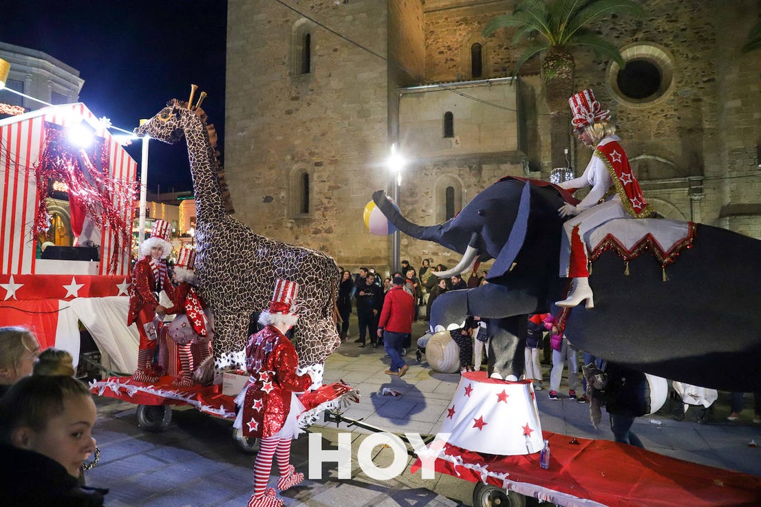 Así fue la llegada de los Reyes Magos a Villanueva