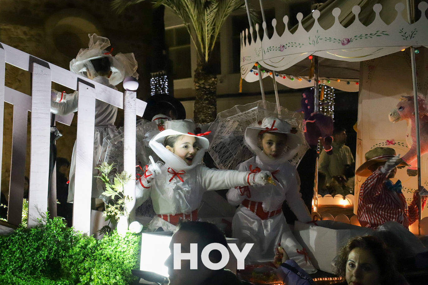 Así fue la llegada de los Reyes Magos a Villanueva