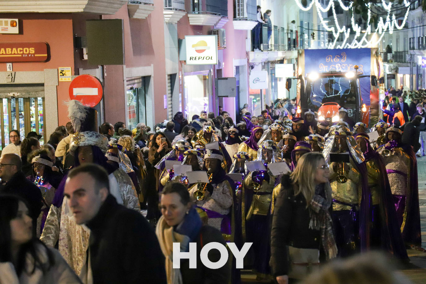 Así fue la llegada de los Reyes Magos a Villanueva