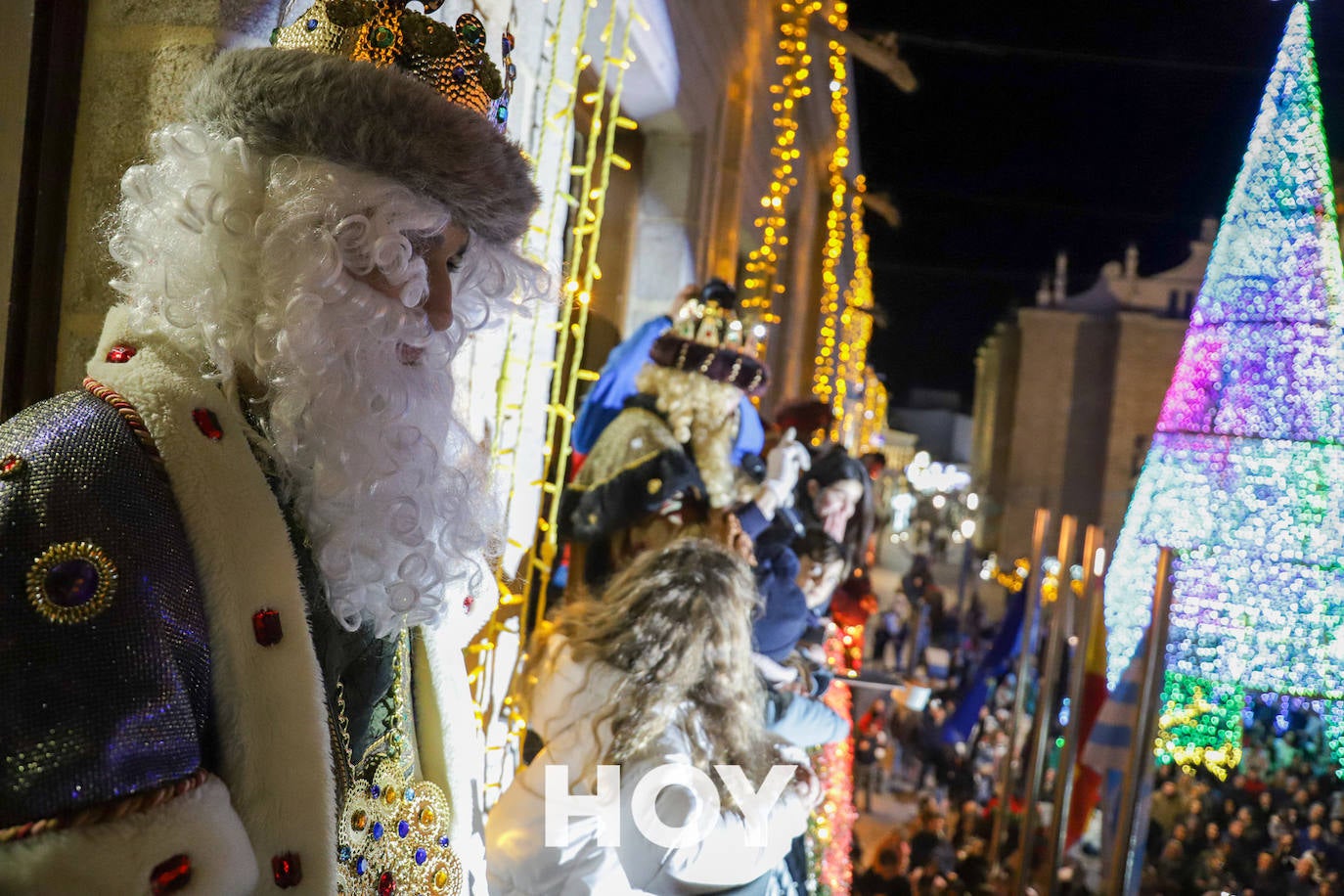 Así fue la llegada de los Reyes Magos a Villanueva