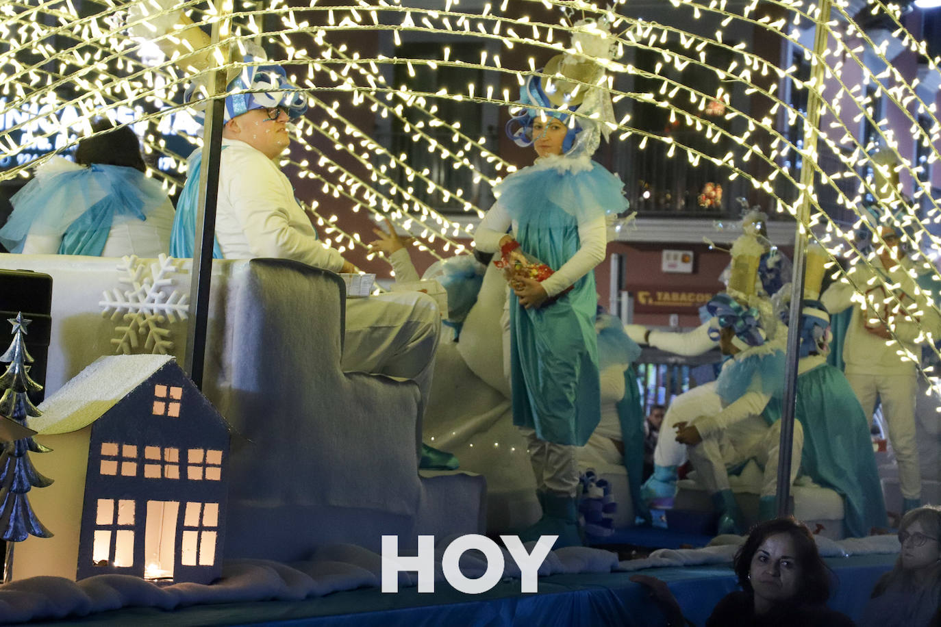 Así fue la llegada de los Reyes Magos a Villanueva