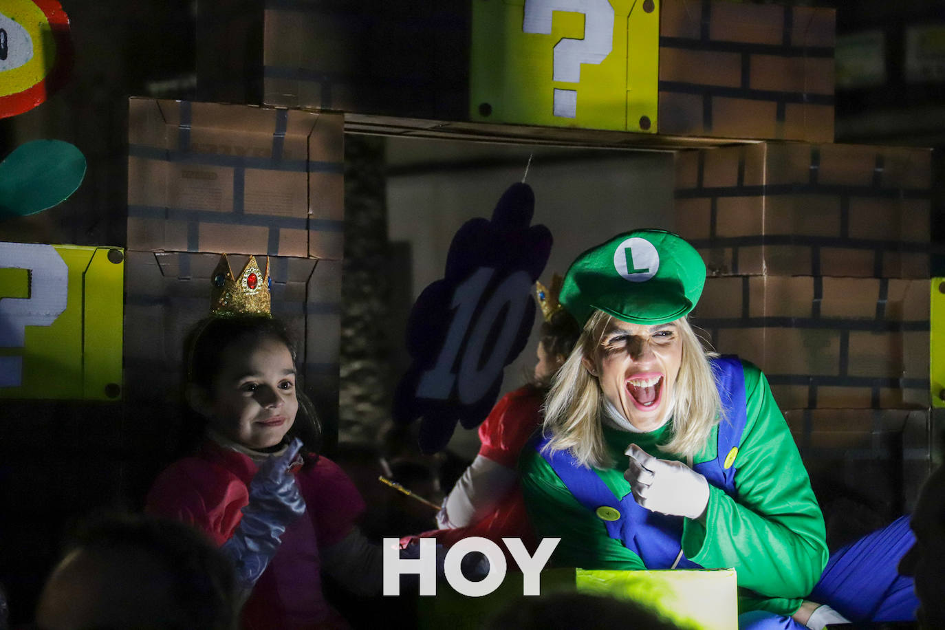 Así fue la llegada de los Reyes Magos a Villanueva