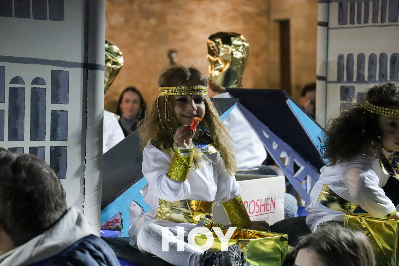 Así fue la llegada de los Reyes Magos a Villanueva