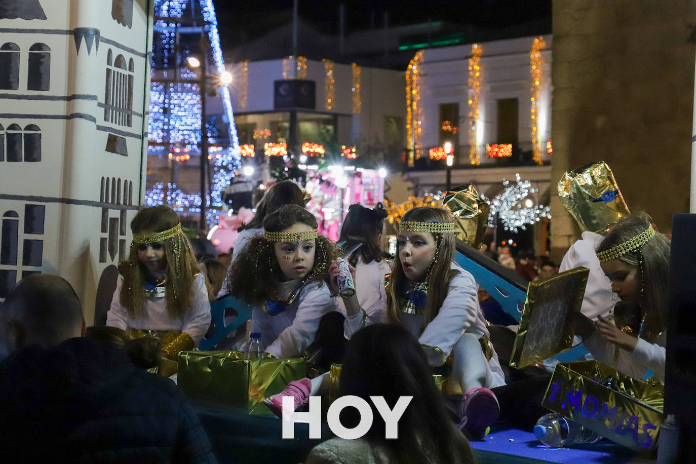 Así fue la llegada de los Reyes Magos a Villanueva