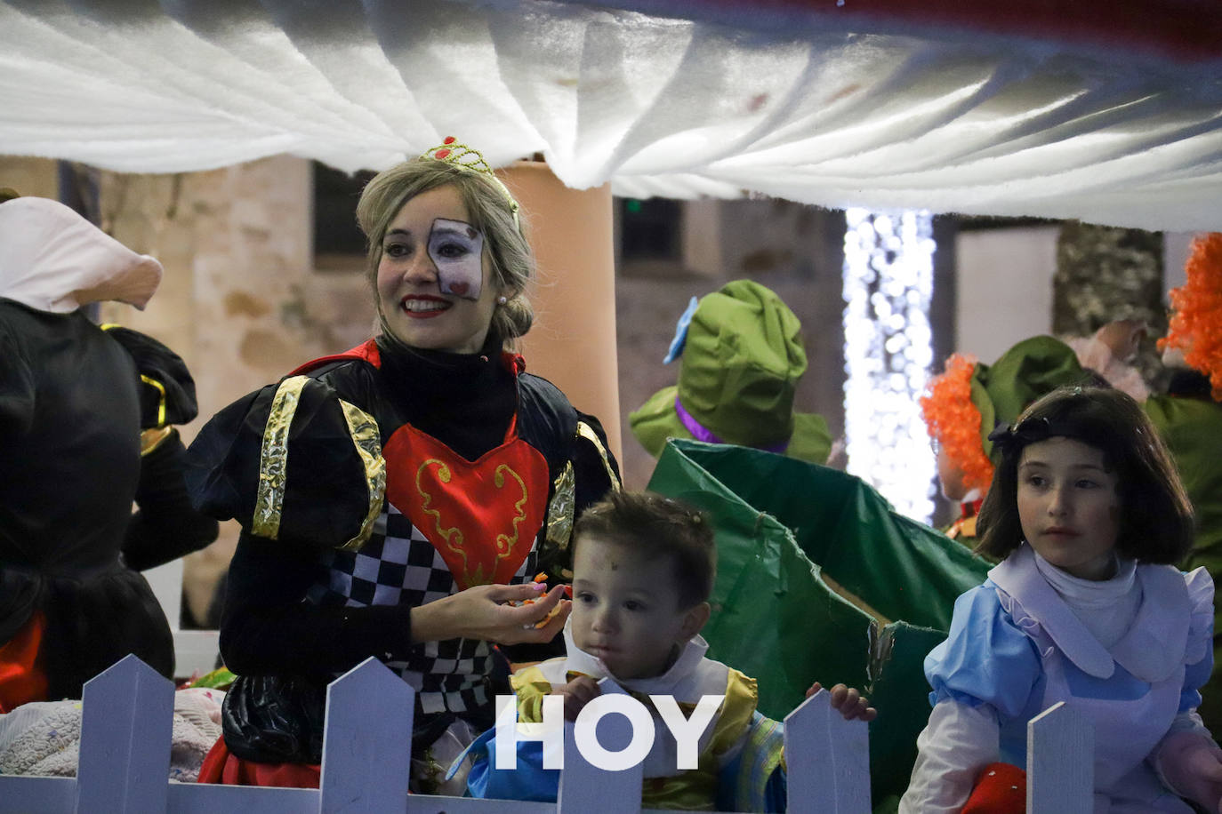Así fue la llegada de los Reyes Magos a Villanueva