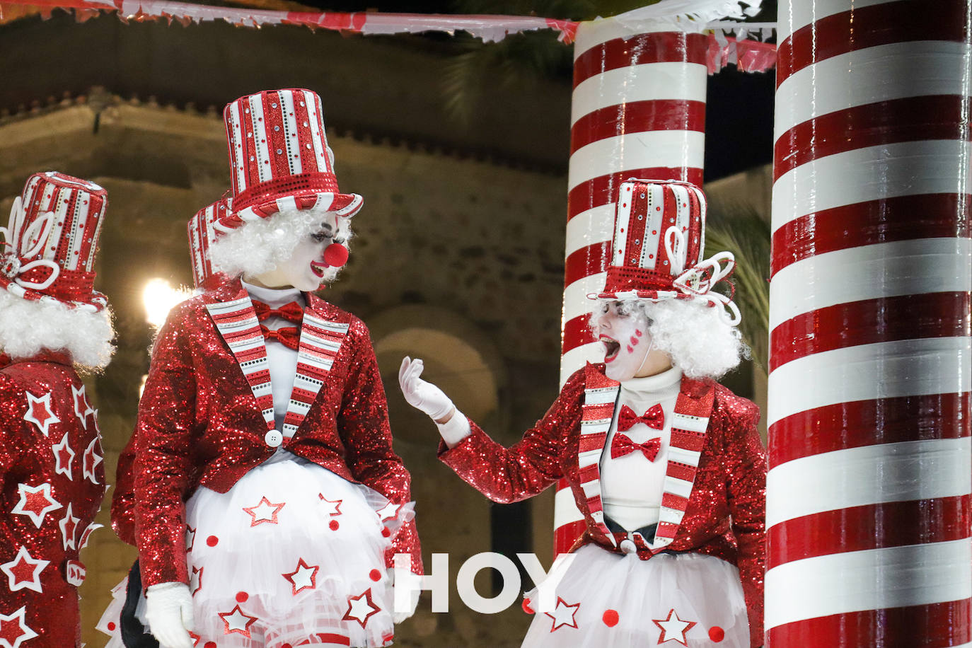 Así fue la llegada de los Reyes Magos a Villanueva