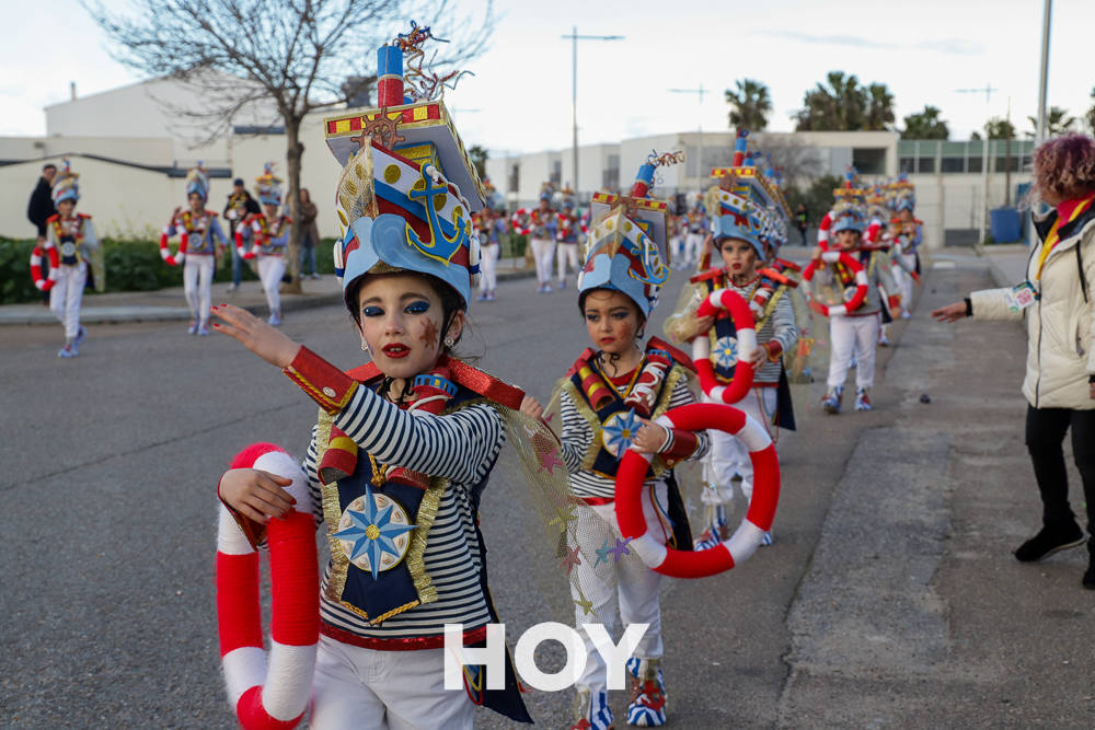 El desfile infantil de carnaval, en imágenes