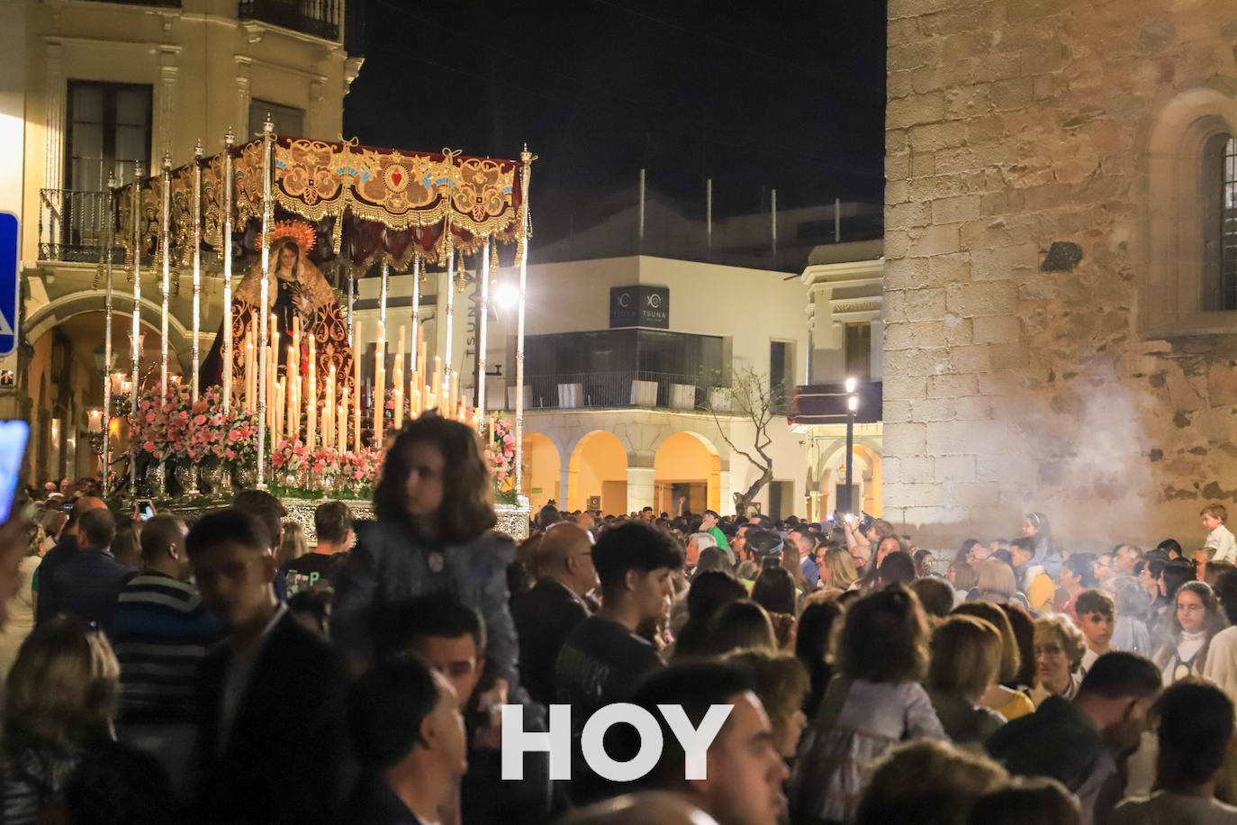 La Guapa y la Borriquita dan inicio a la Semana Santa villanovense
