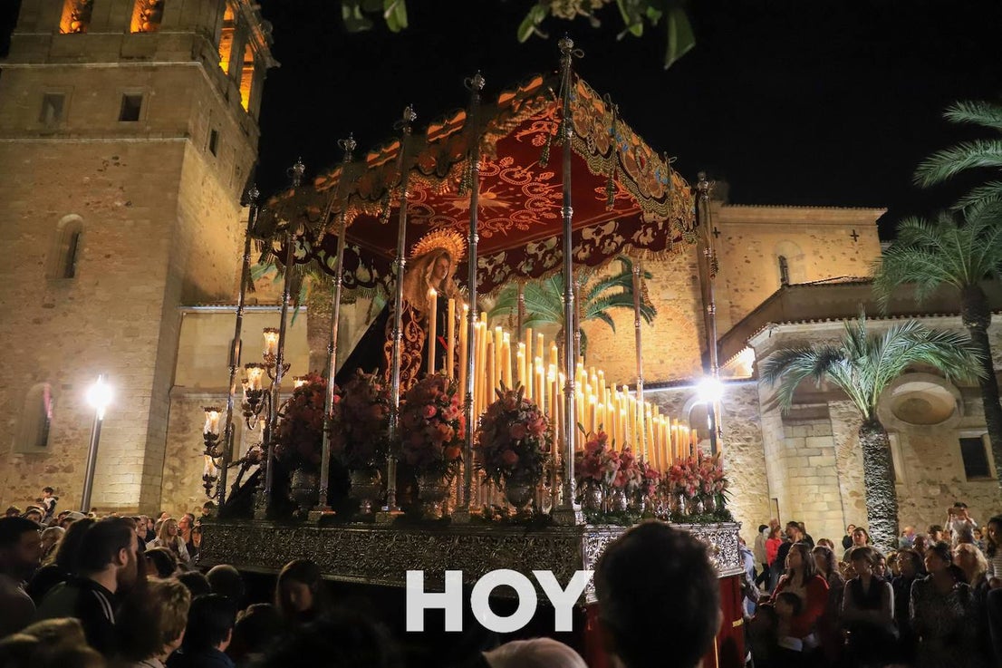 La Guapa y la Borriquita dan inicio a la Semana Santa villanovense