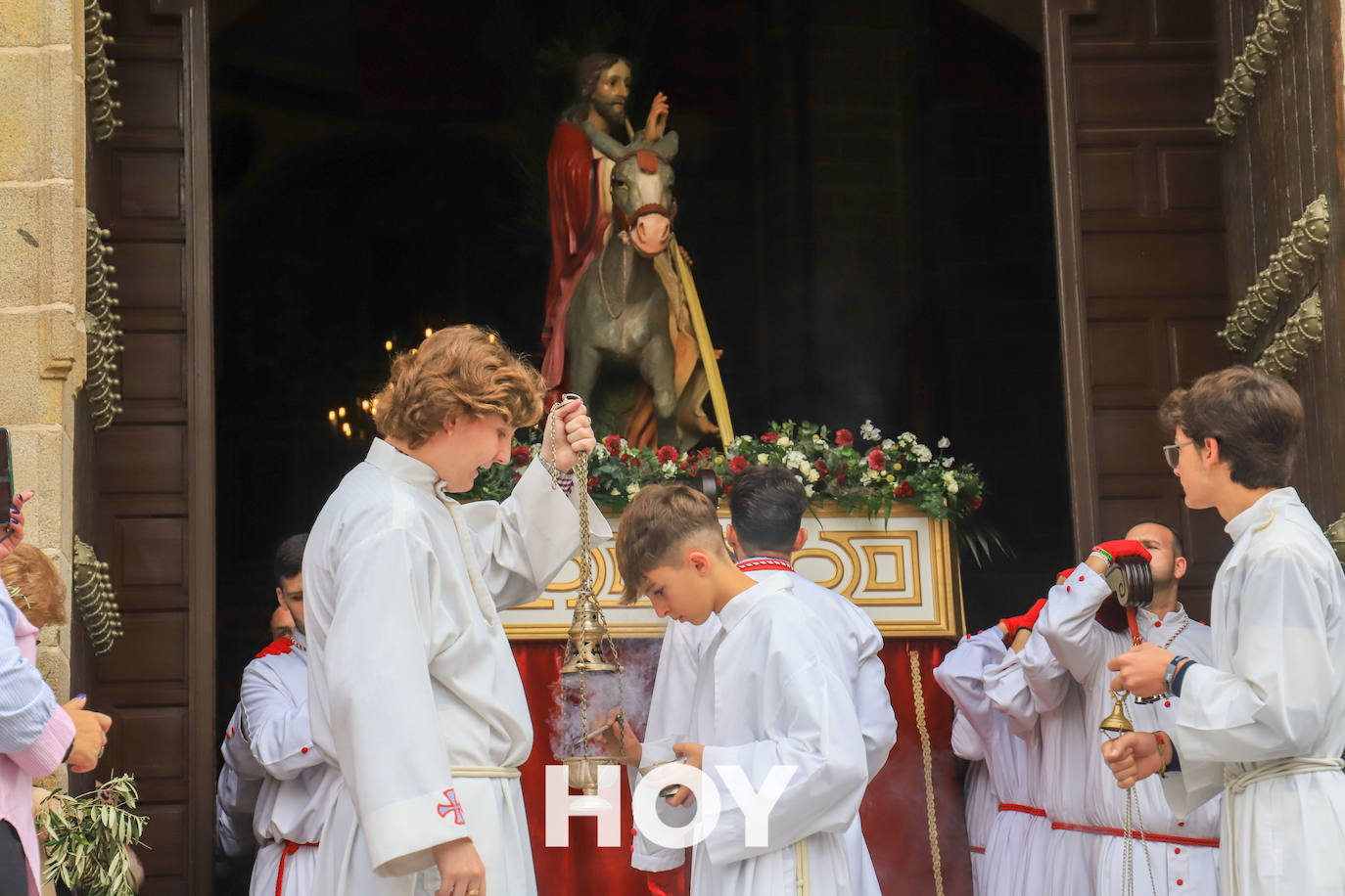 La Guapa y la Borriquita dan inicio a la Semana Santa villanovense