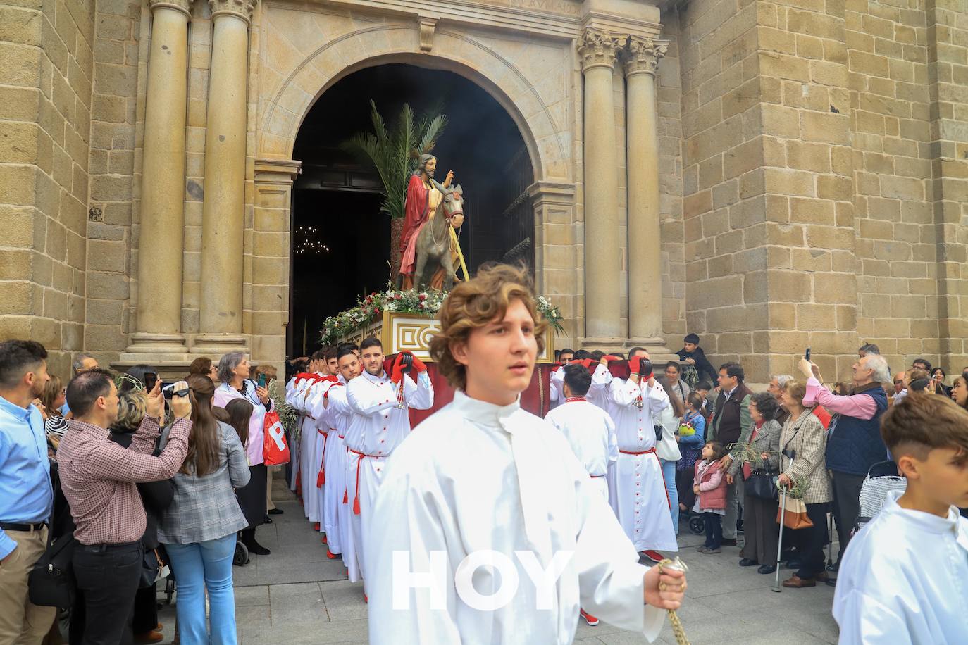 La Guapa y la Borriquita dan inicio a la Semana Santa villanovense