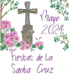 Marta Ramos, ganadora del XX concurso de carteles de las fiestas de la Santa Cruz