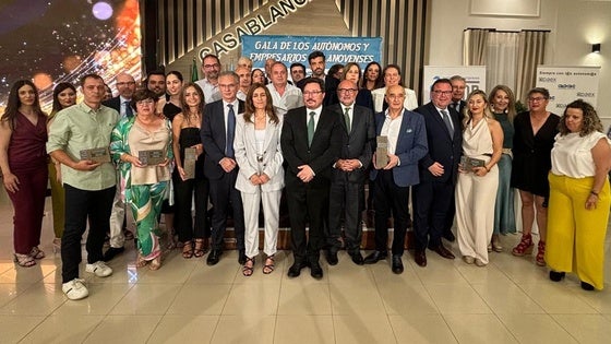 Los empresarios celebran la 17ª Gala del autónomo y la empresa