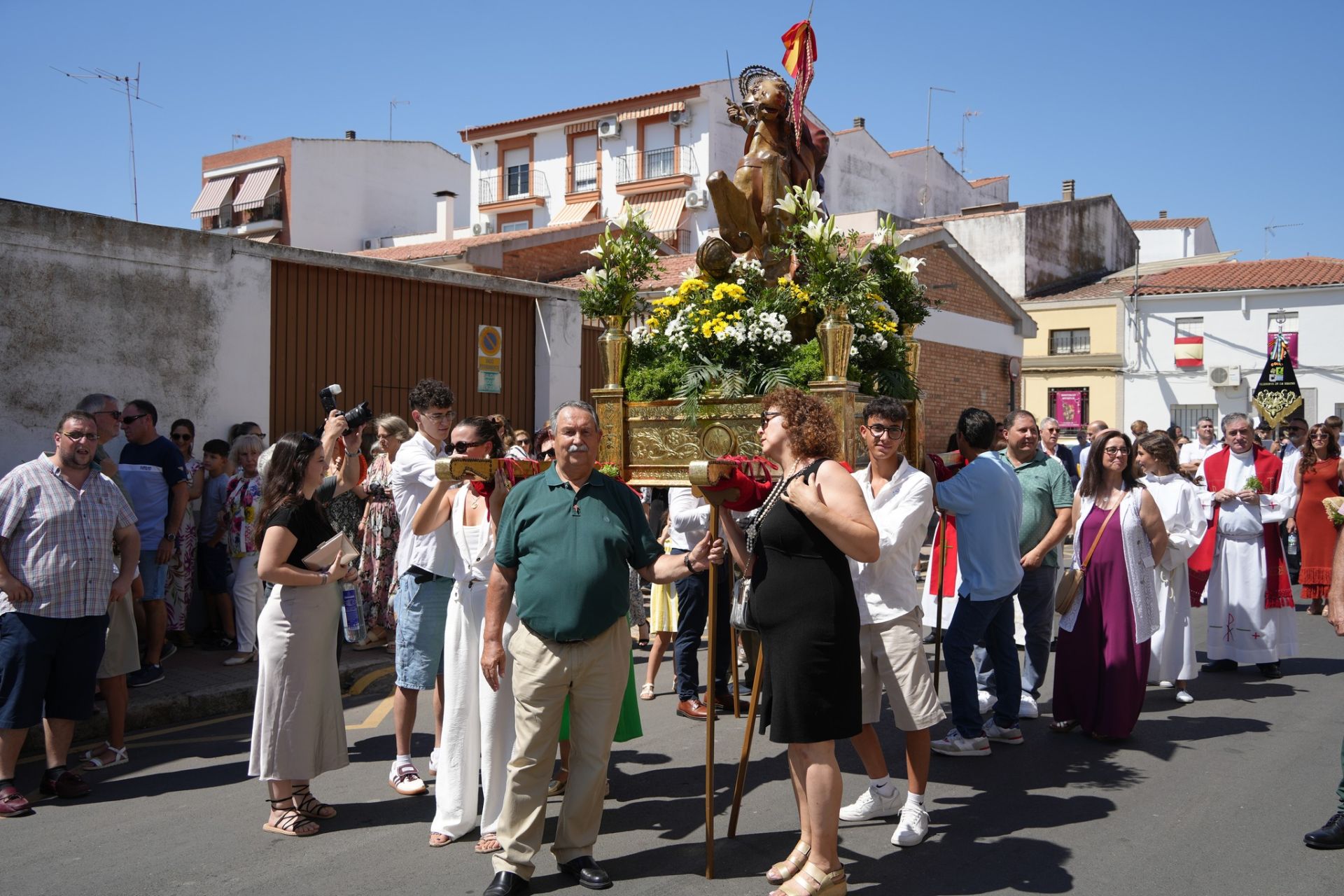 Imágenes de varios días de fiesta en Santiaguito